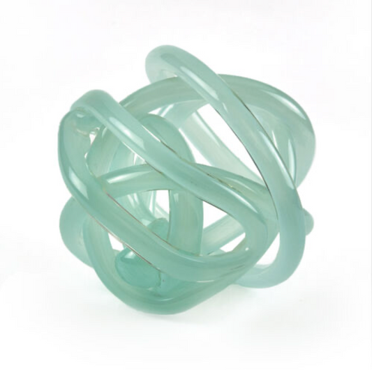 HANDBLOWN GLASS KNOT