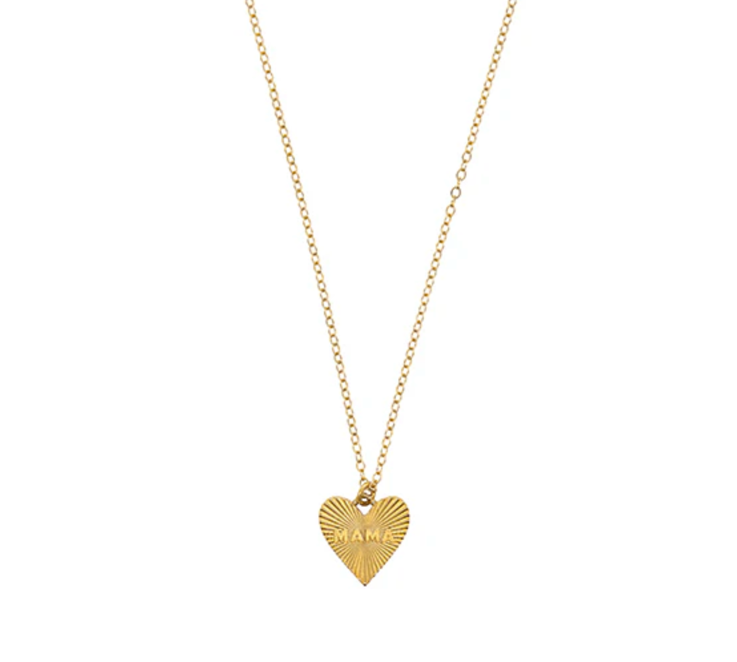DAINTY HEART MAMA NECKLACE
