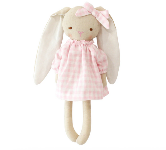PIXIE BUNNY PINK GINGHAM