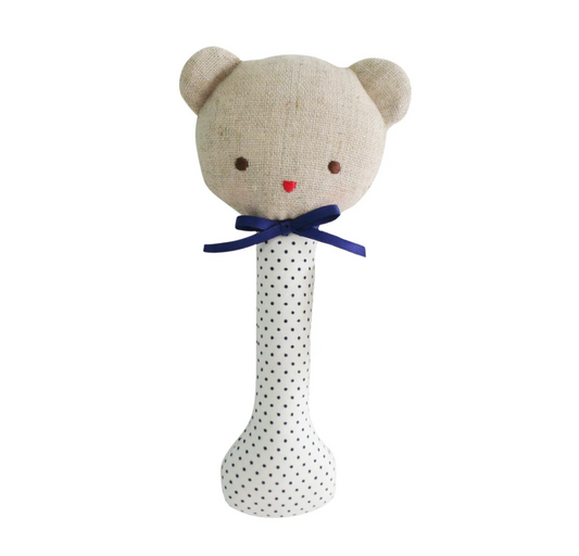 BABY BEAR STICK RATTLE