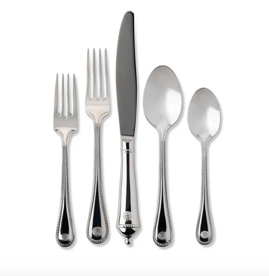 BERRY AND THREAD POLISHED 5 PIECE PLACE SETTING