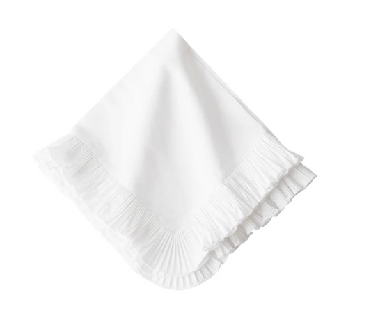 MADEMOISELLE WHITE NAPKIN SET OF 4