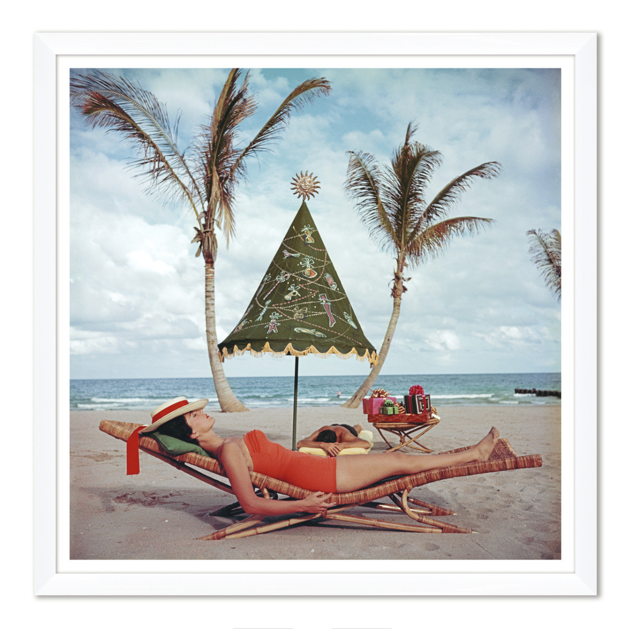 GETTY IMAGES "PALM BEACH IDYLL", SLIM AARONS JANUARY 1, 1955