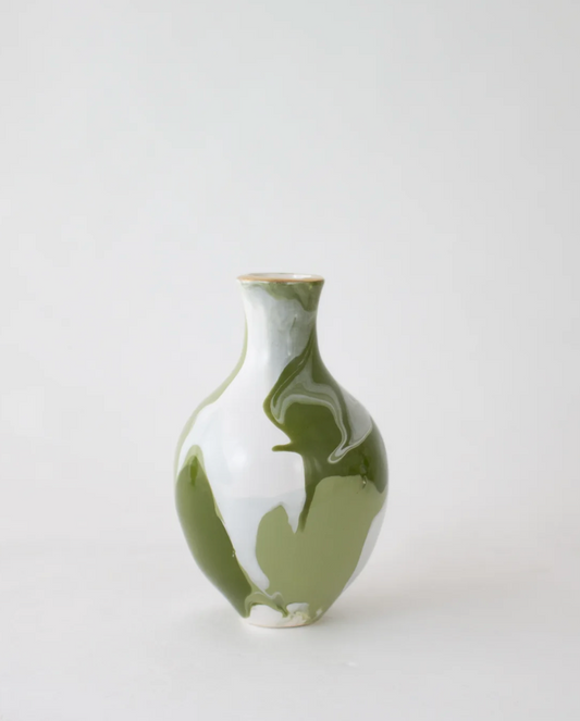 VASE ATHENS MINI GEODE GOLD LUSTRE