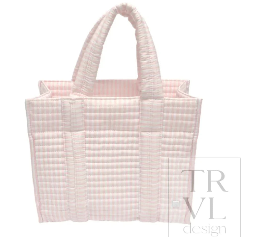 QUILTED MINI GO GO TOTE