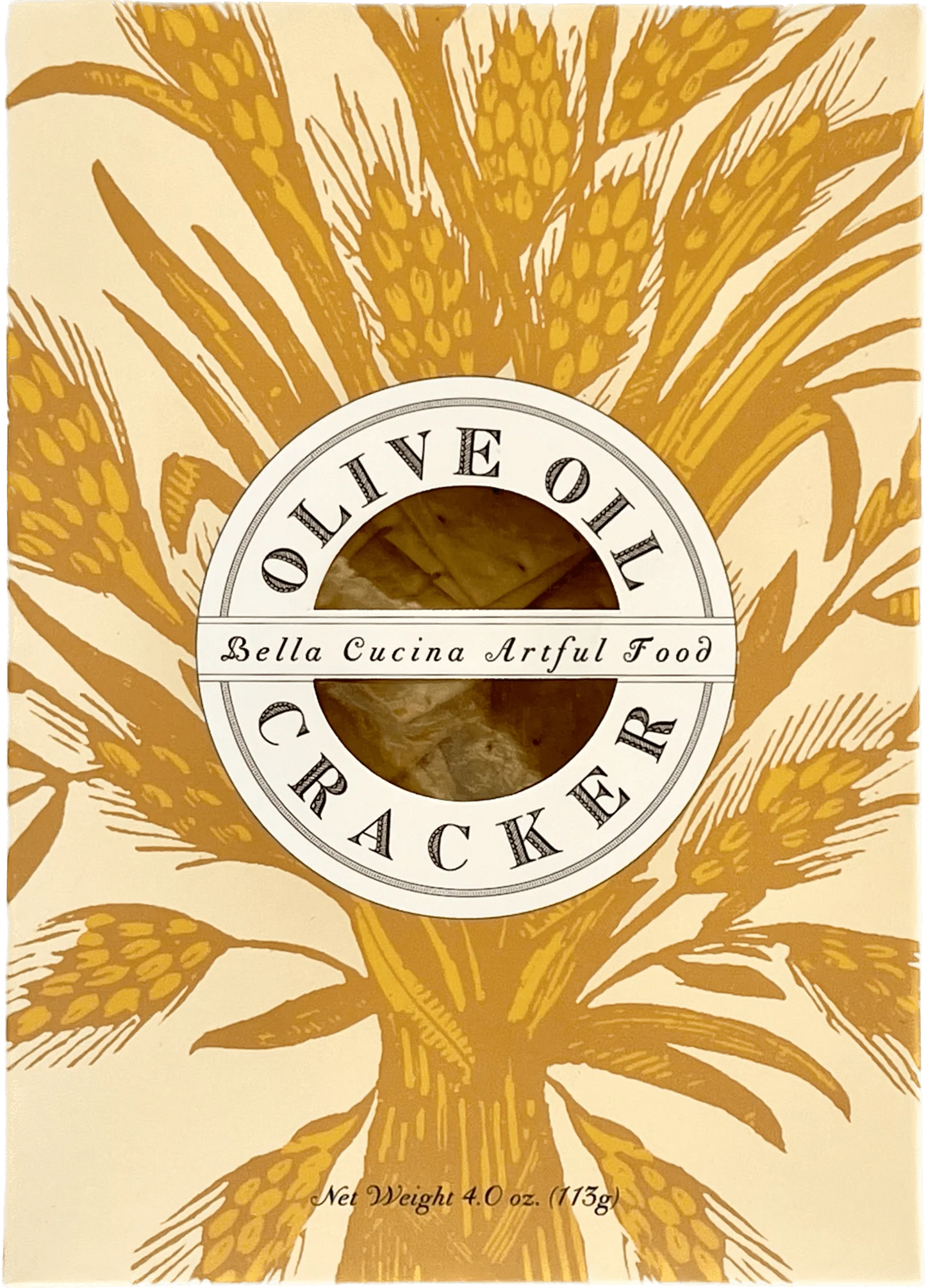 OLIVE OIL SEA SALT DIPPING CRACKERS 4 OZ.