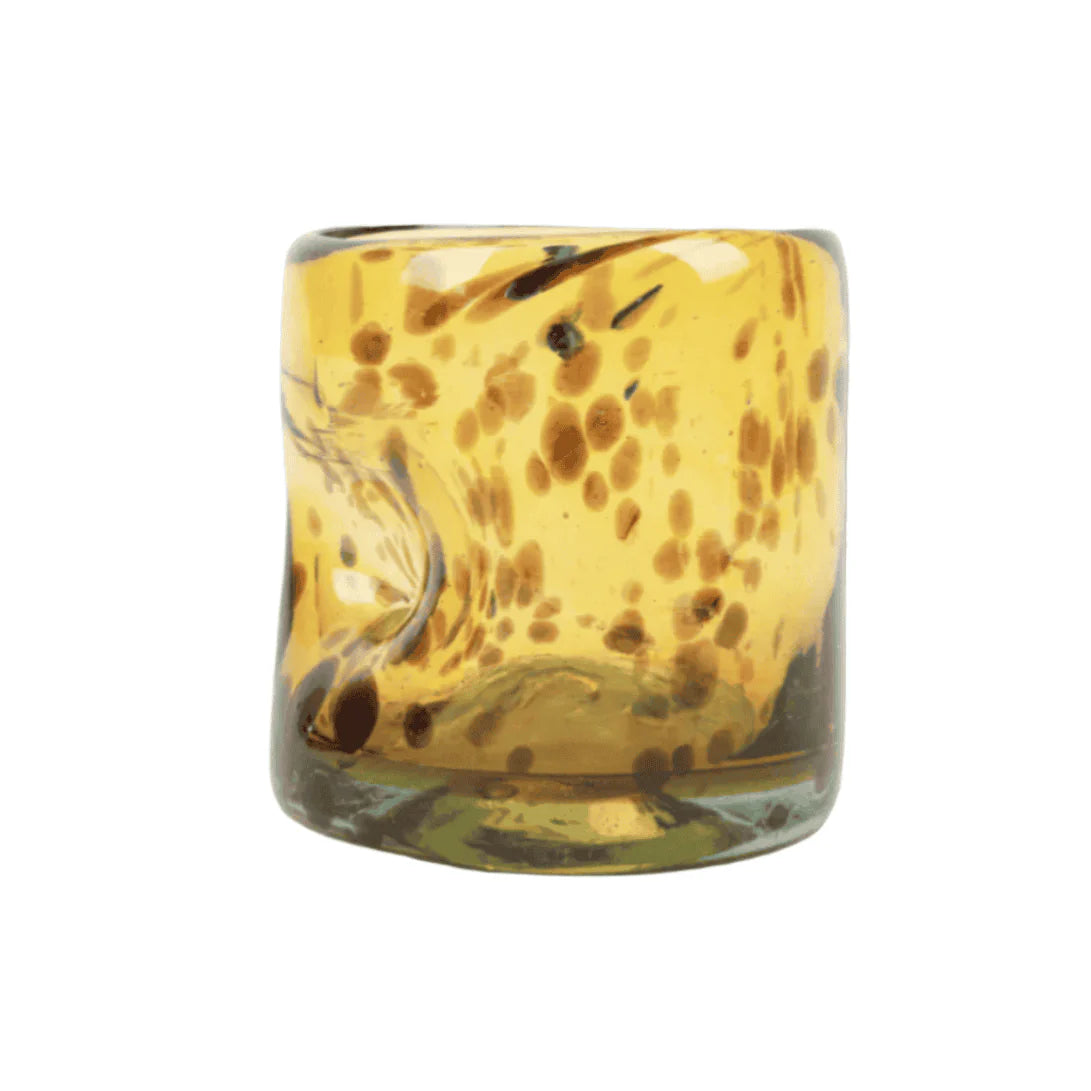 ROCKS GLASS THUMBPRINT (TORTOISE) SET/4