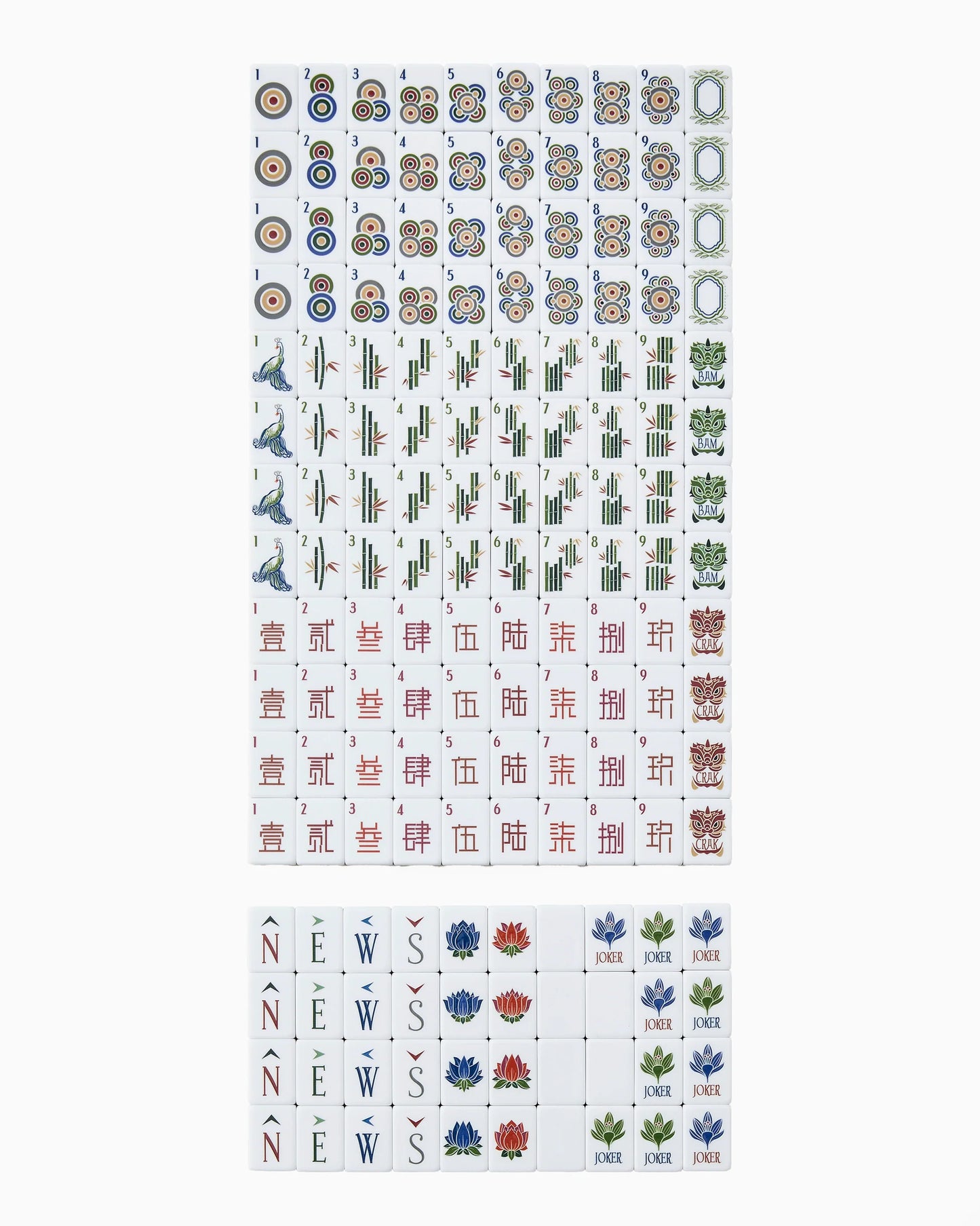 HERITAGE MAHJONG TILES