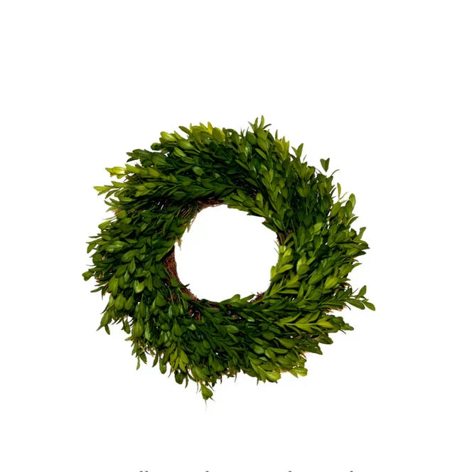 MINI BOXWOOD WREATH