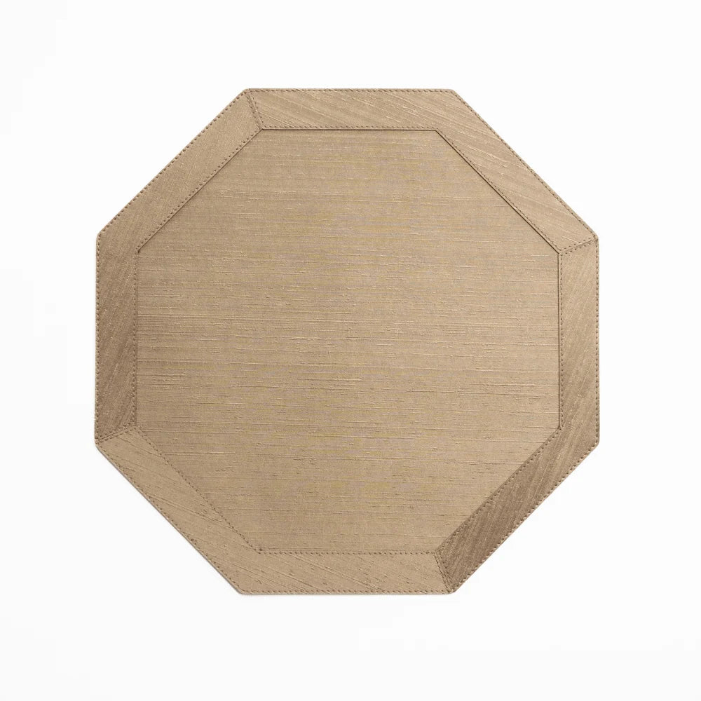 OCTAGONAL PLACEMATS WITH FRAME SET OF 4