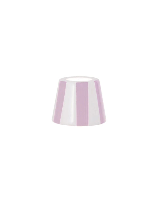 RECHARGEABLE LAMP SHADE STRIPE POLDINA MICRO LIDO