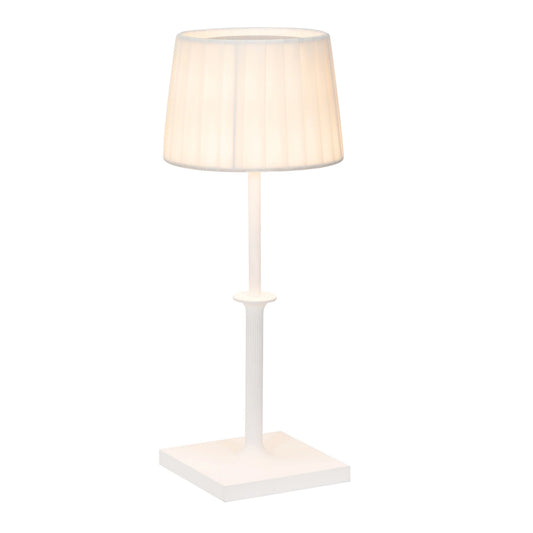 RECHARGEABLE LAMP WHITE POLDINA CLASSIC