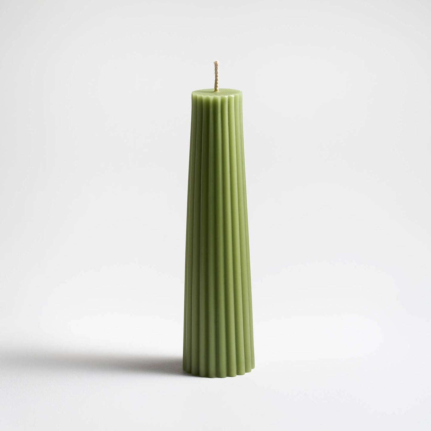 PETITE PILLAR HAND POURED BEESWAX CANDLE