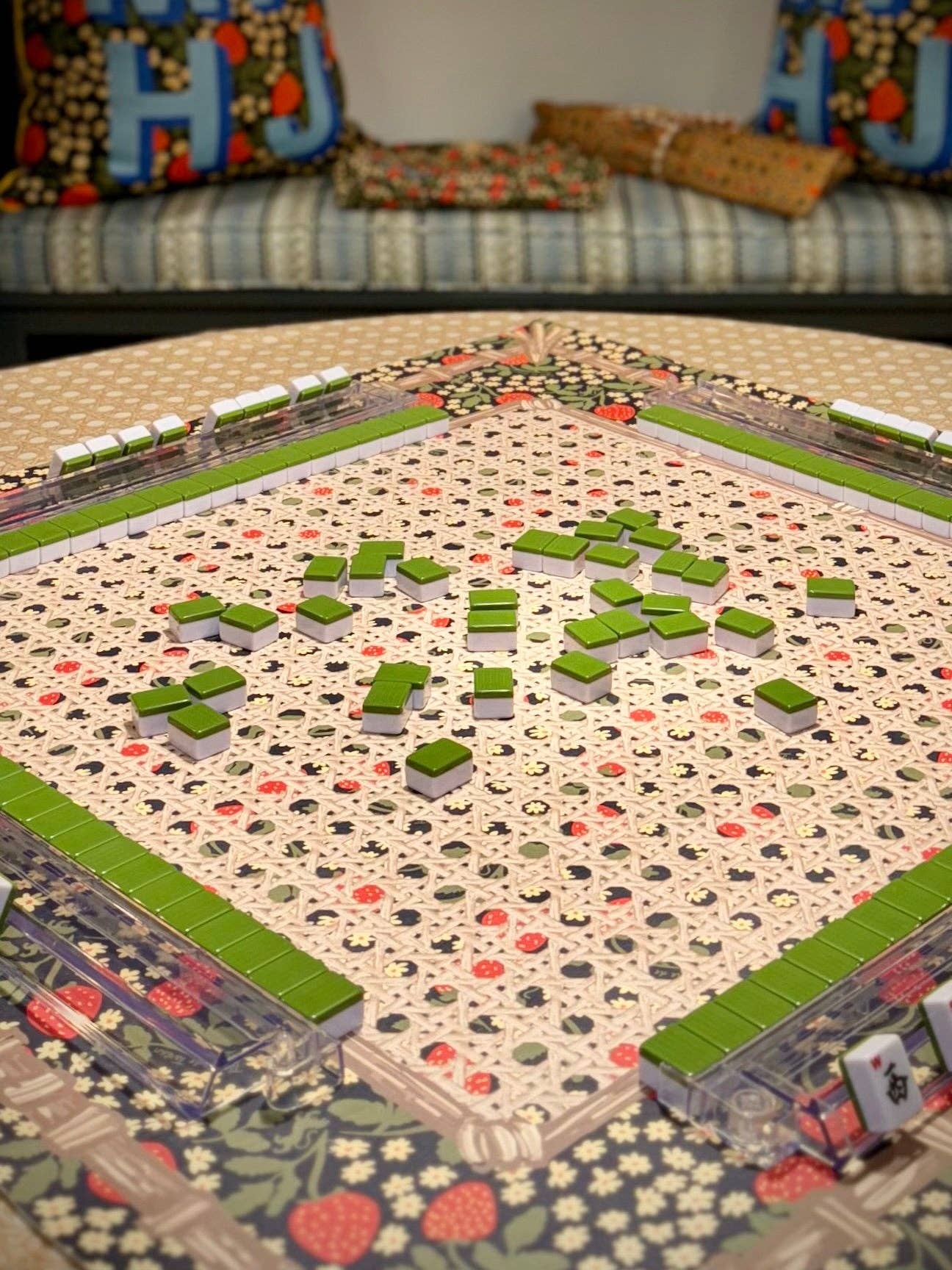 MAHJONG GAMING MAT, CANNAGE BLONDE - RULES ADDITION