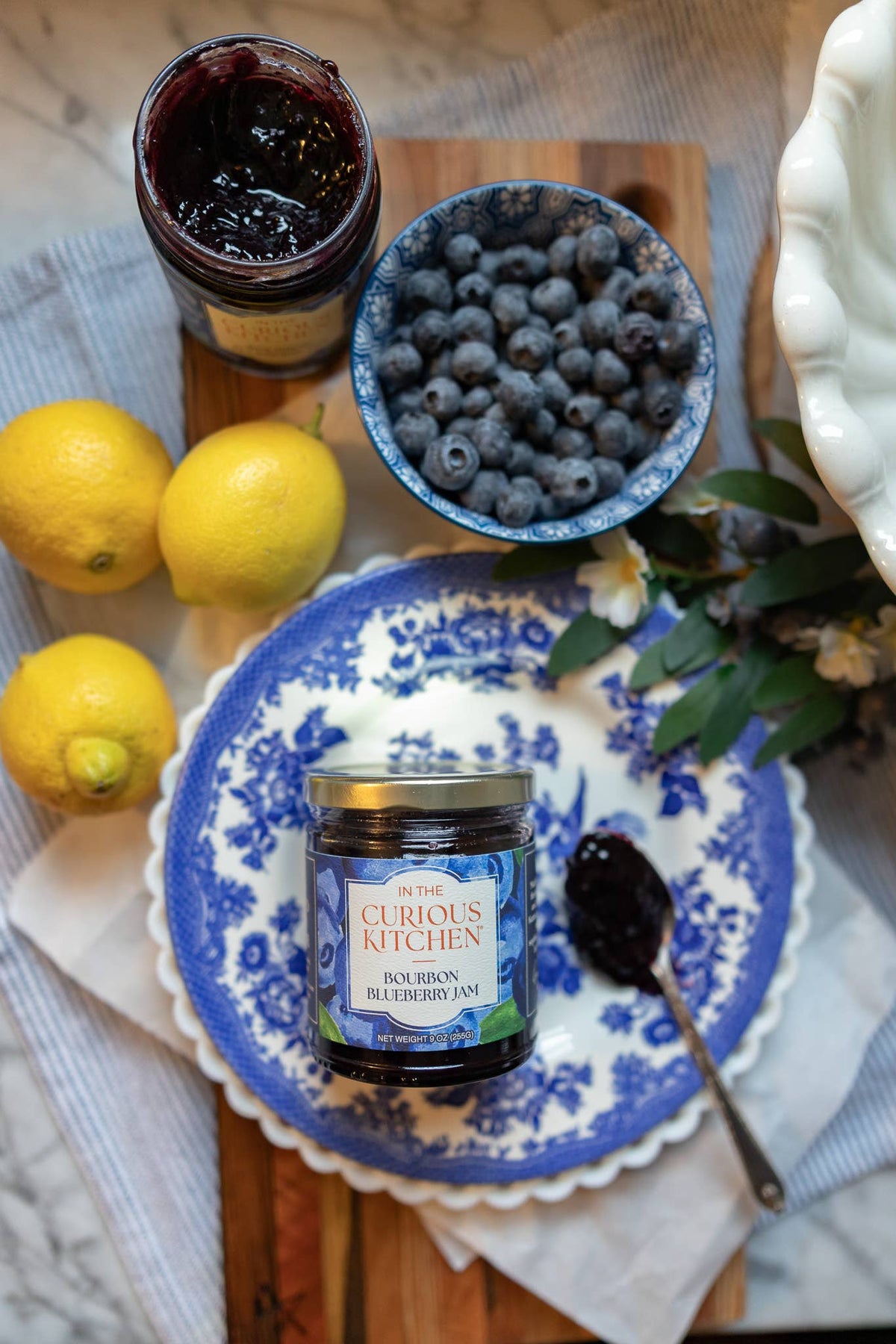 BLUEBERRY BOURBON JAM