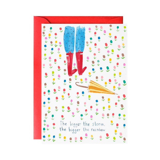 BIG BEAUTIFUL RAINBOW CARD
