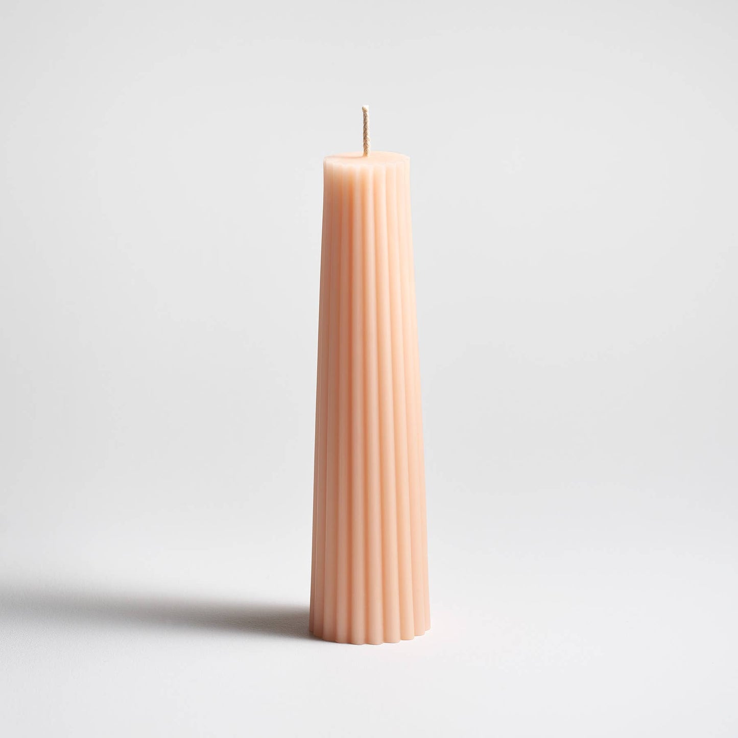 PETITE PILLAR HAND POURED BEESWAX CANDLE
