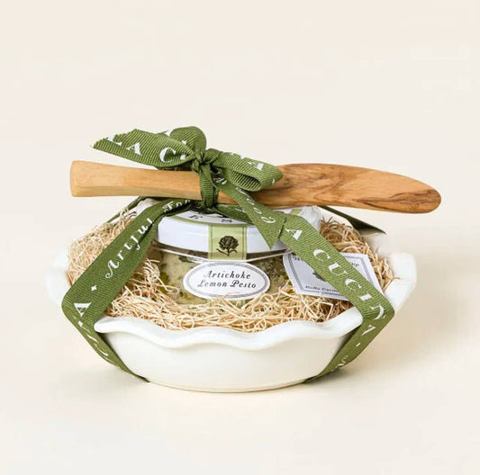 CERAMIC ARTICHOKE BAKER DISH
