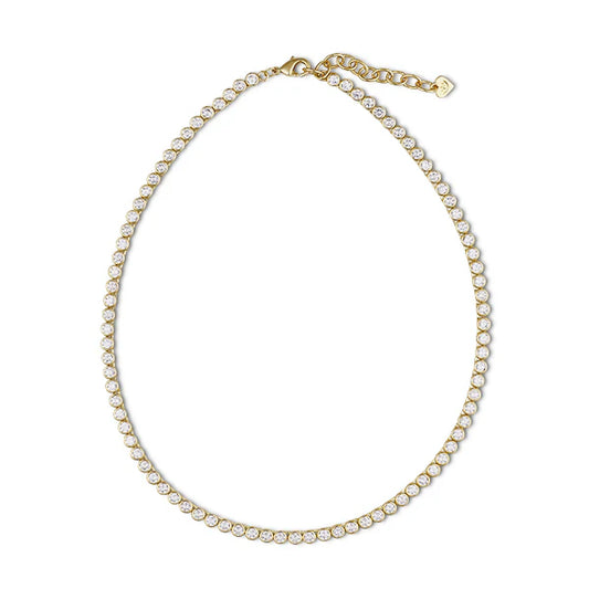BEZEL TENNIS NECKLACE