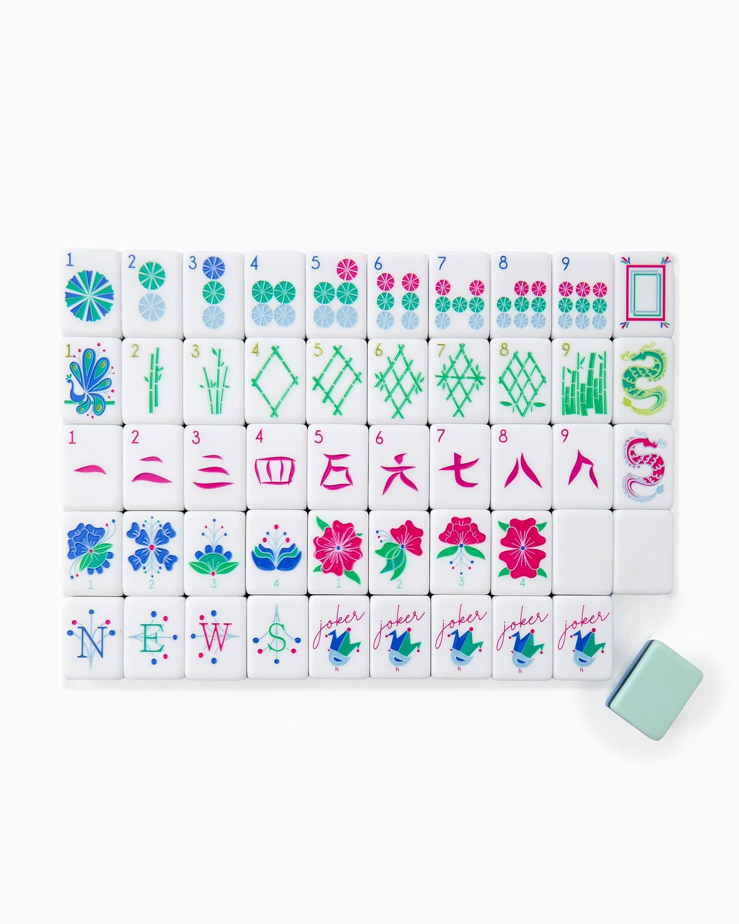 BIRDIE MAHJONG TILES