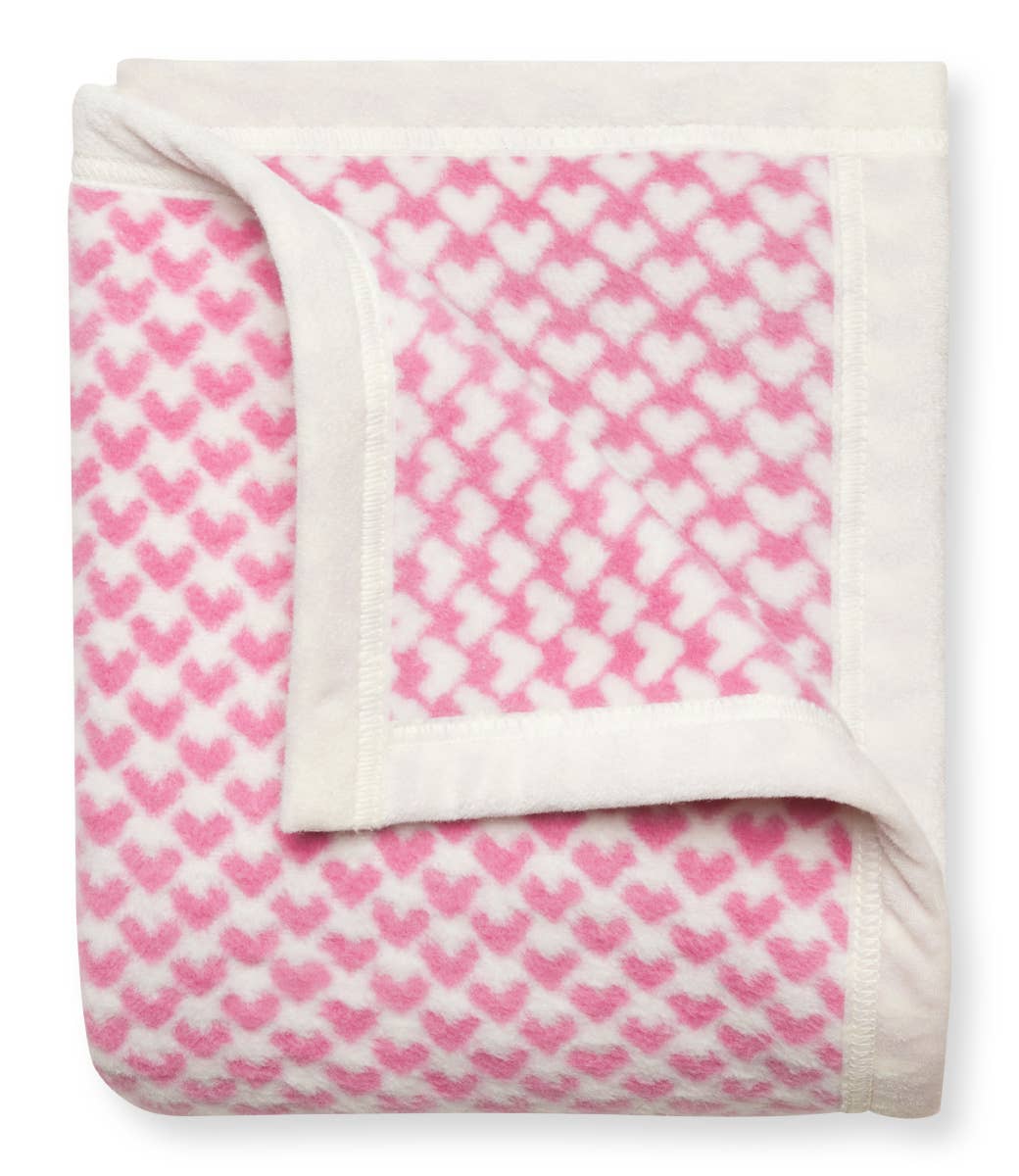 ALL MY HEART BUBBLEGUM MINI BLANKET
