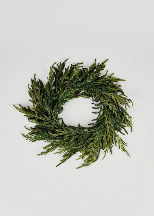 NORFOLK PINE WREATH- 24"