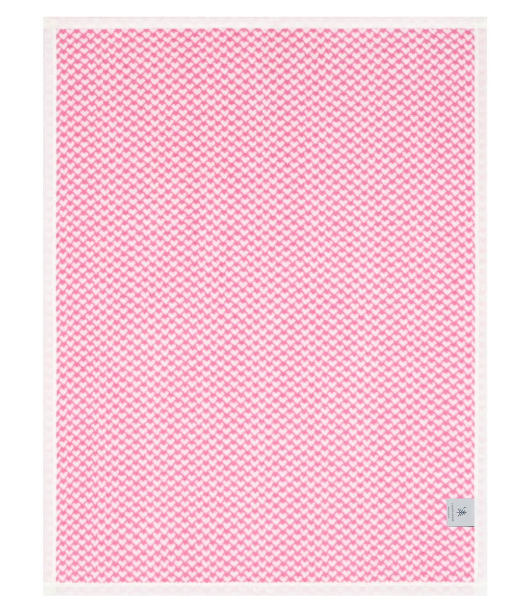 ALL MY HEART BUBBLEGUM MINI BLANKET