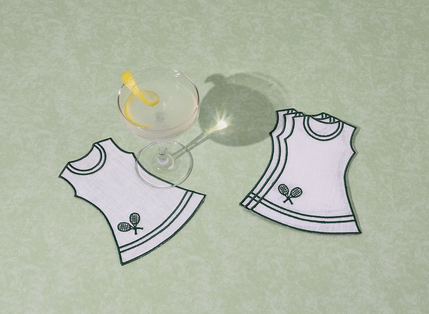 TENNIS DRESS COCKTAIL NAPKINS- SET OF 4