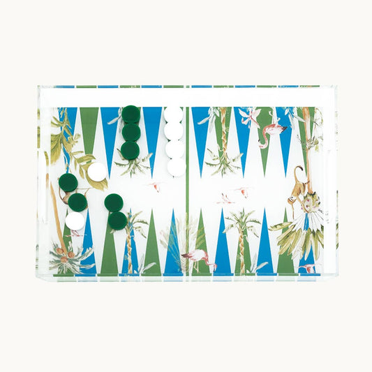 ACRYLIC BACKGAMMON
