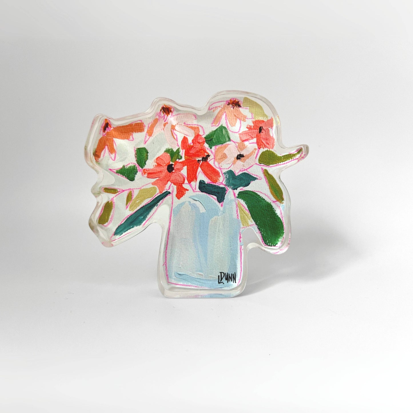 WILDFLOWERS ACRYLIC BLOCK