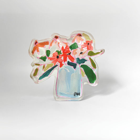 WILDFLOWERS ACRYLIC BLOCK