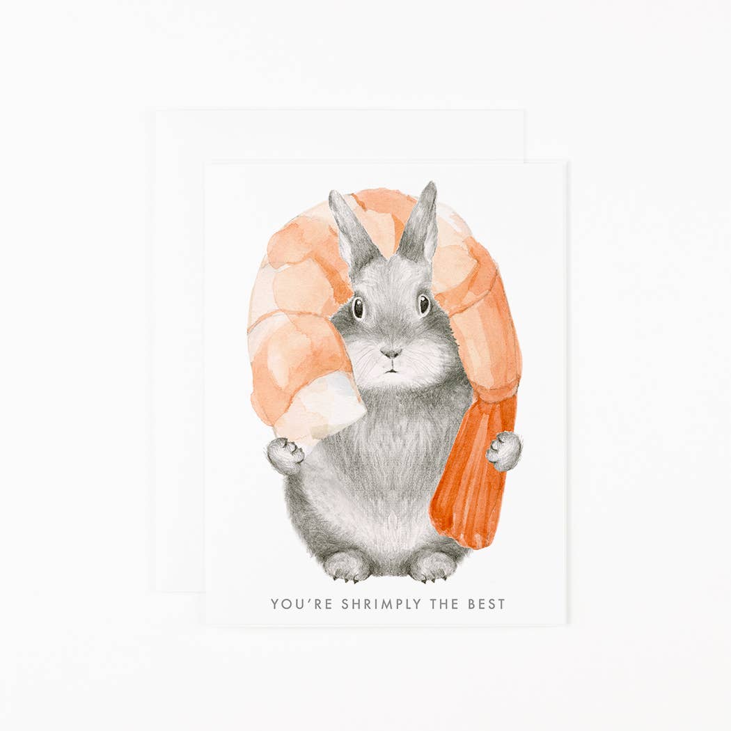 SHRIMPLY THE BEST BUNNY