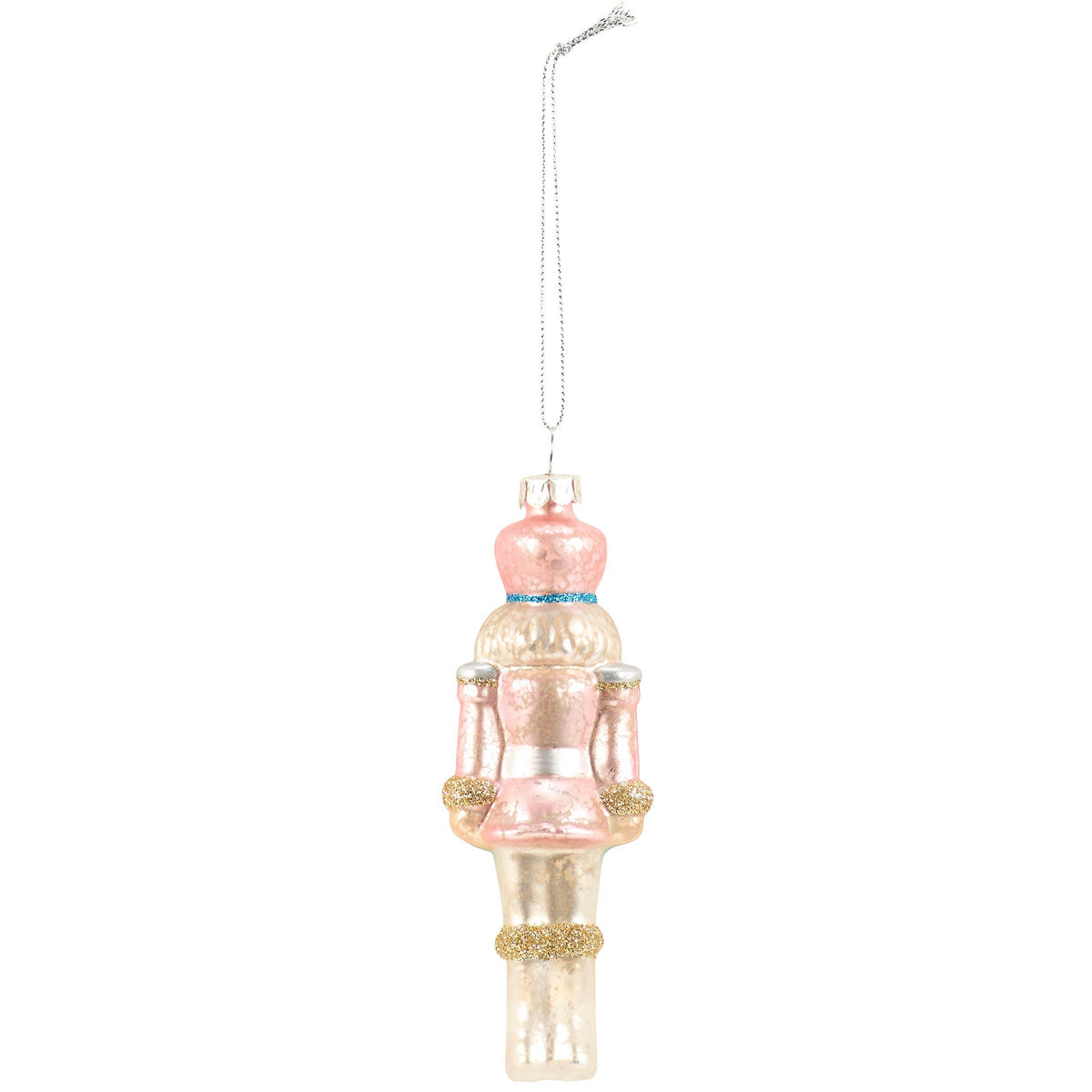NUTCRACKER GLASS ORNAMENT