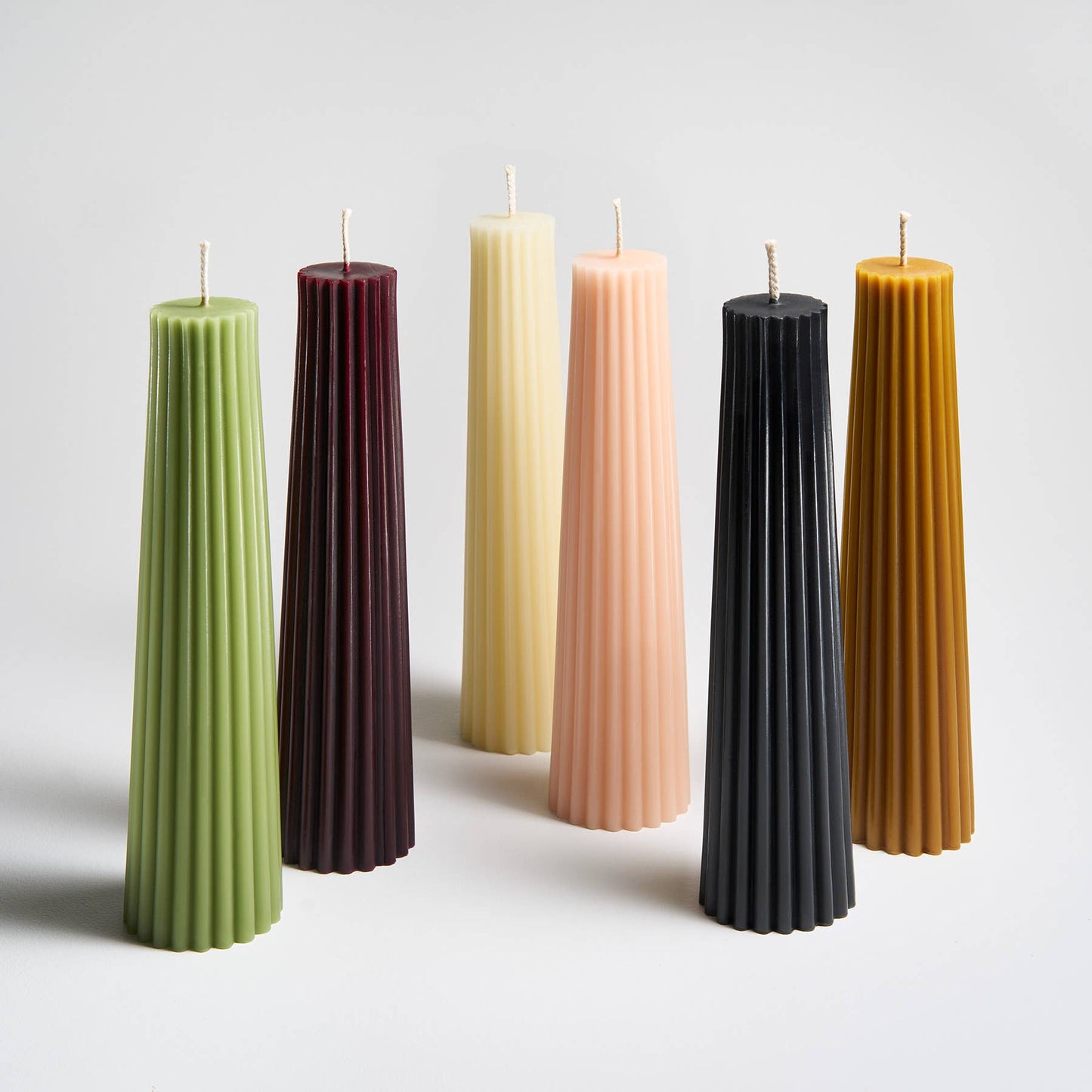 PETITE PILLAR HAND POURED BEESWAX CANDLE
