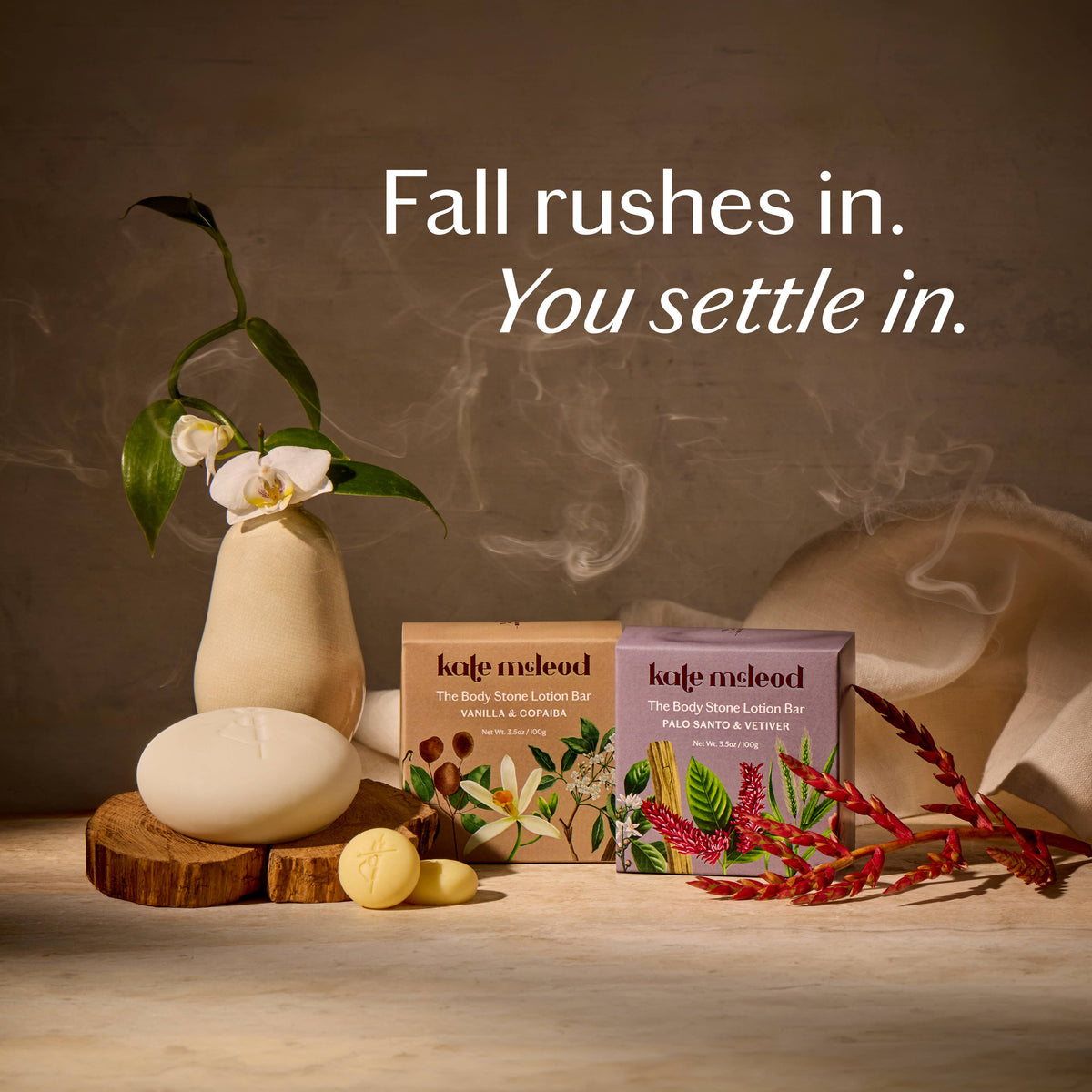 PALO SANTO AND VETIVER DEEP MOISTURIZING BAR