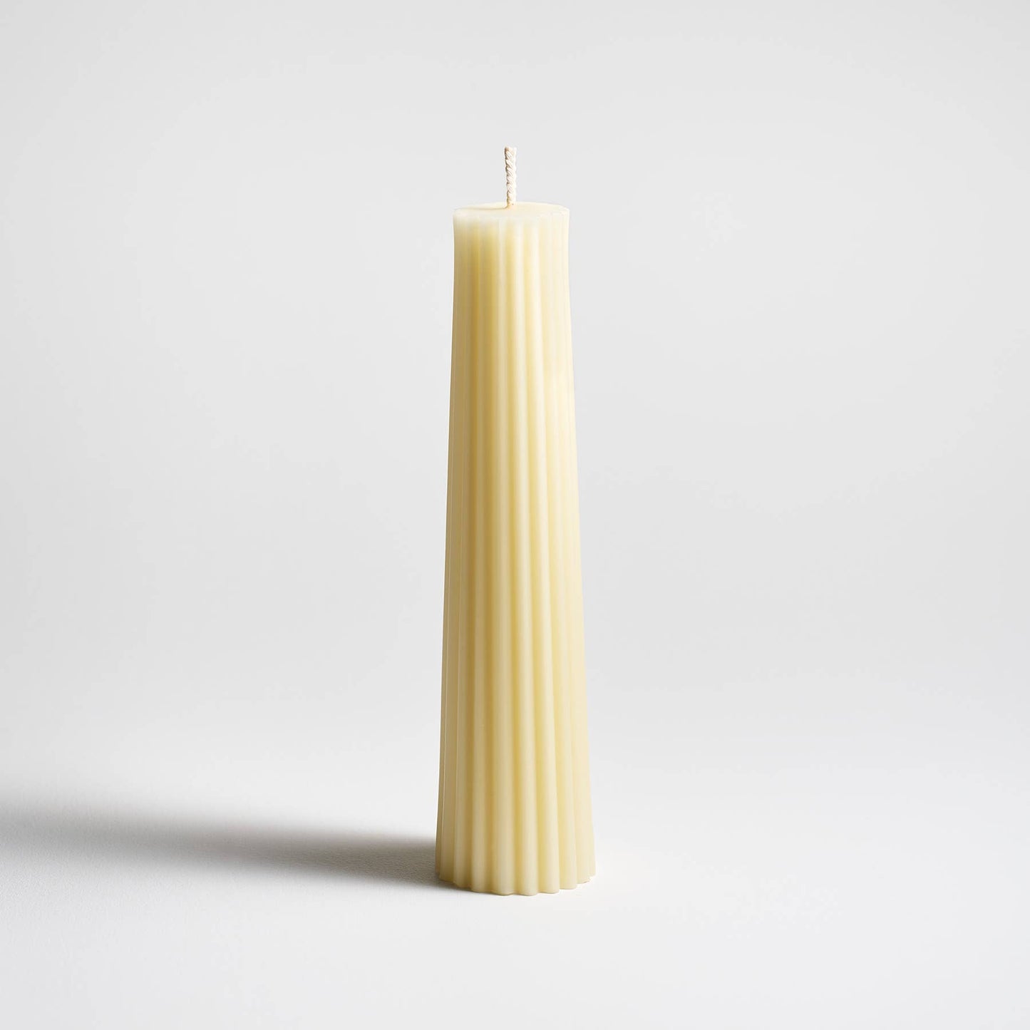 PETITE PILLAR HAND POURED BEESWAX CANDLE