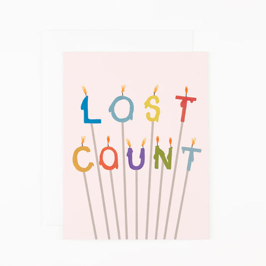 LOST COUNT CARD