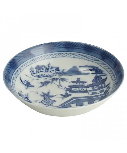 BLUE CANTON FRUIT SAUCER