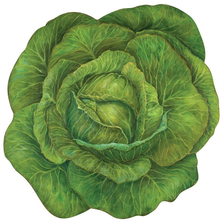 DIE CUT CABBAGE PLACEMAT