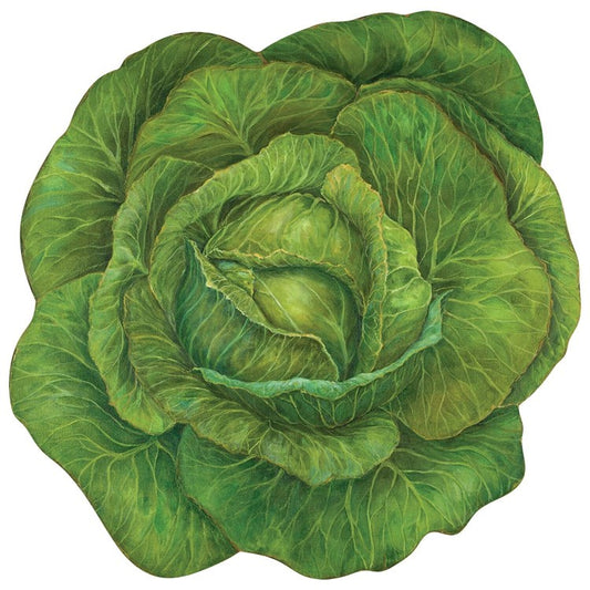 DIE CUT CABBAGE PLACEMAT