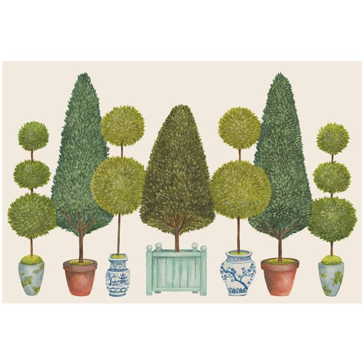 TOPIARY GARDEN PLACEMAT
