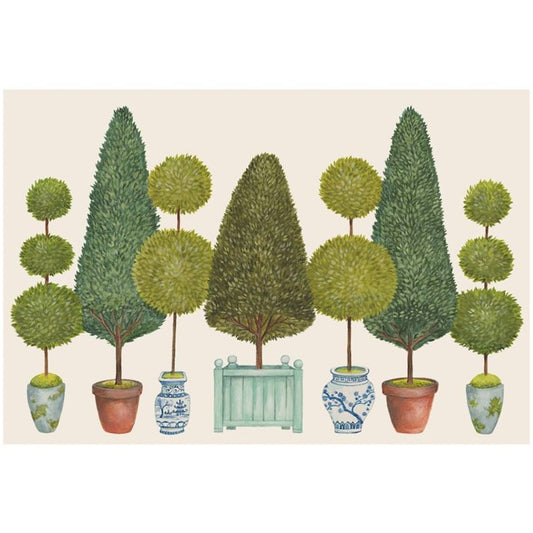 TOPIARY GARDEN PLACEMAT