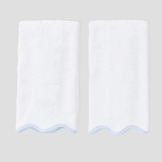 SCALLOP HAND TOWEL