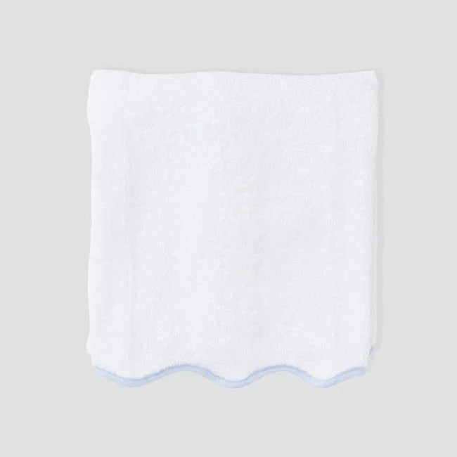 SCALLOP BATH TOWEL