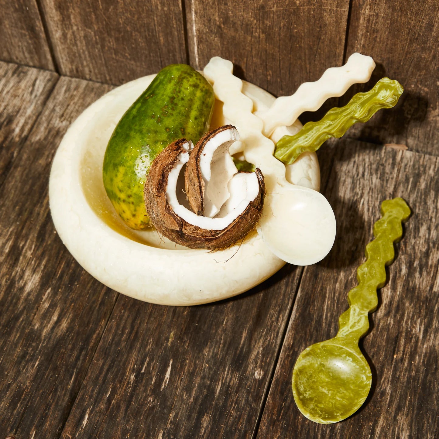 GISELE SALAD SERVERS
