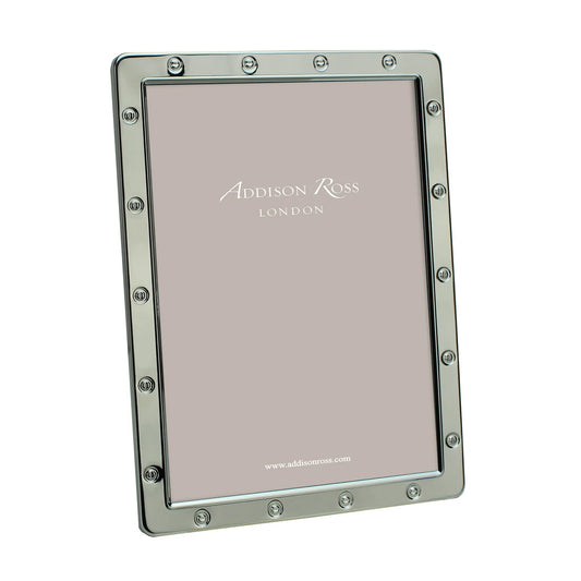 SILVER PLATE LOCKET FRAME