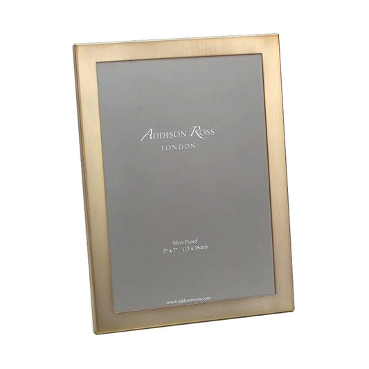8X10 SQUARED CORNER FRAME - MATTE GOLD