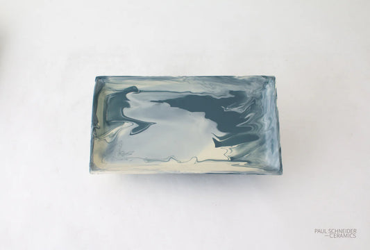 RECTANGLE GEODE BLUE TRAY