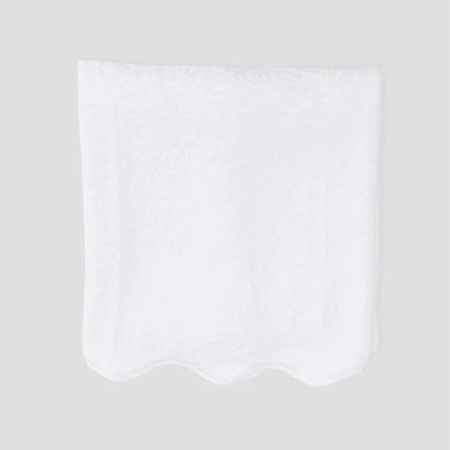 SCALLOP BATH TOWEL