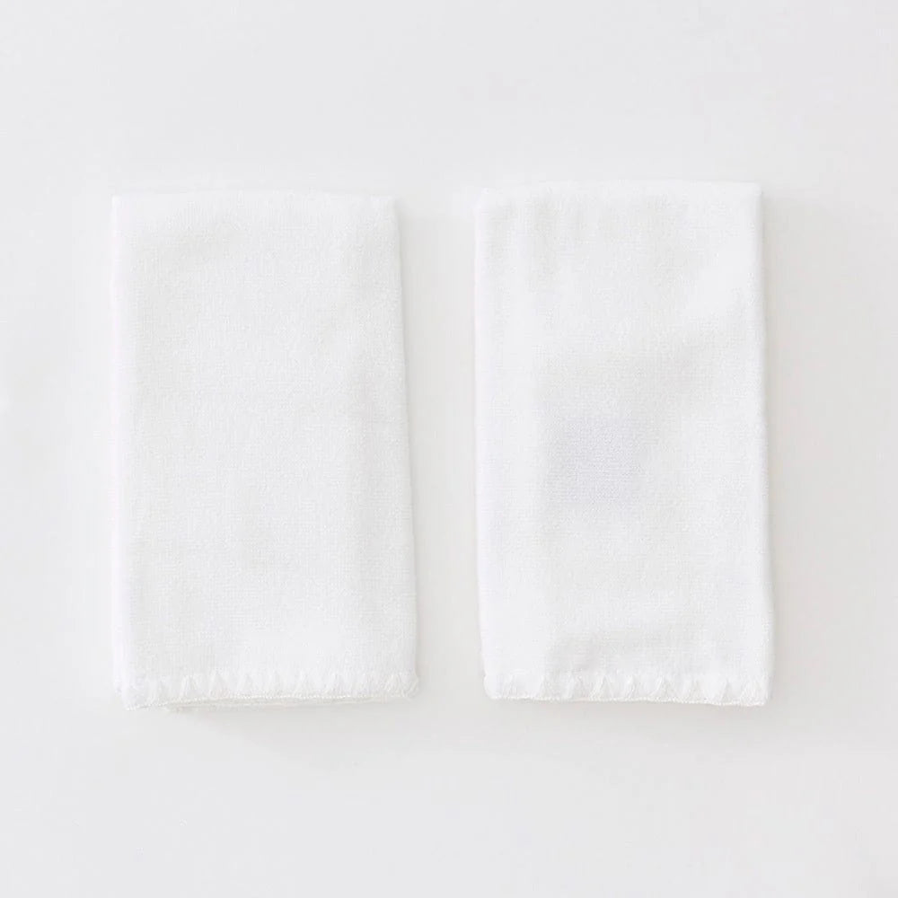 FINGERTIP POWDER BATH TOWELS (PAIR) - WITH STITCHING